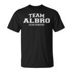 Team Albro Stolzer Familiennachname Nachname T-Shirt