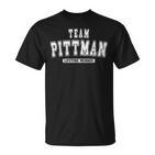 Team Pittman Lifetime Member Family Last Name T-Shirt