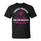 Turner Girl's Liebevoll Frech Gymnastics Gymnastics T-Shirt