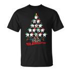 Weihnachtsbaum Zähne Zahnarzt Oh Dentistree Dentalhygieniker T-Shirt