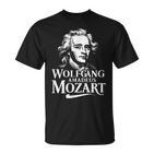 Wolfgang Amadeus Mozart Portrait Salzburg Operaienna Classic T-Shirt