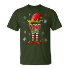 Christmas Outfit Sparkling Wine Elf Christmas T-Shirt