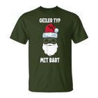 Geiler-Typmitbart Christmas Beard T-Shirt