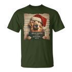 Golden Retriever Dog Christmas T-Shirt