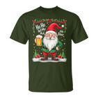 Ho Ho Hol Mir Mal Ein Bier Santa Claus Beer T-Shirt