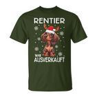 Reindeer Was Out Sold Dachshund Christmas T-Shirt