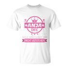 Anja Name First Name Name Day Das Ist Ein Anja Ding T-Shirt