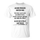 Du Bist Gut Genug Gray T-Shirt