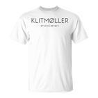 Klitmøller Klitmöller North Jutland Denmark North Sea Gray T-Shirt