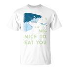 Megalodon Shark Fossil Meg T  T-Shirt