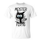 Meister Geschafft Meister Bestanden Gray T-Shirt