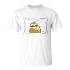 Official Sleep Sloth Avocado Pyjamas T-Shirt