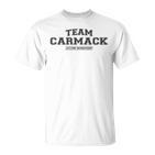 Team Carmack Stolzer Familiennachname Nachname Geschenk T-Shirt