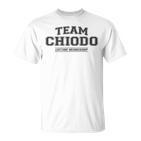 Team Chiodo Stolzer Familienname Nachname Geschenk T-Shirt