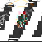 Peace Wreath Tank Tops