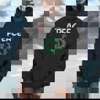 Peace Wreath Hoodies