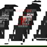 Daddy's Home Ugly Christmas Sweater Long Sleeve T-Shirt