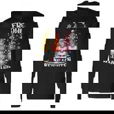 Frohe Weihnachten German Gnome Christmas Decorations Germany Long Sleeve T-Shirt