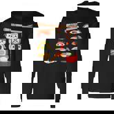 Happy Sushi Anime Kawaii Set For Japanese Food Lovers Long Sleeve T-Shirt