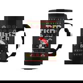 Tiger Wearing Santa Hat Xmas Party Ugly Christmas Tiger Coffee Mug