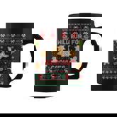 Will Run For Christmas Cookies Gingerbread Lover Ugly Xmas Coffee Mug