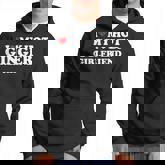 I Love My Ginger Girlfriend I Heart My Hot Girlfriend Bf Hoodie