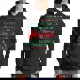 Tractor Riding Reindeers Farmers Ugly Christmas Sweater Boys Hoodie