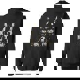 Creepy Cute Bunny Rabbits Horror Goth Grunge Alt Aesthetic Sweatshirt