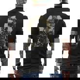 Military Cat Tactical Gear Veteran Soldier Idea Men's T-shirt Back Print