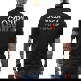 Occupy Mars Astronomy Space Explorer Rocket Science Men's T-shirt Back Print