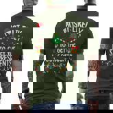 Most Likely To Get The Most Presents Family Christmas Men's T-shirt Back Print