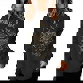 Fairycore Aesthetic Luna Moth Mushrooms Y2k Butterfly Grunge Women Sweatshirt