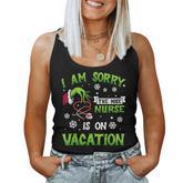 Christmas I Am Sorry The Nice Nurse Is On Vacation Women Tank Top