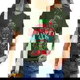 Santa's Helper Christmas Pajama Costume Xmas Elf Men Women T-shirt