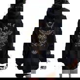 Fairycore Aesthetic Luna Moth Mushrooms Y2k Butterfly Grunge Women Oversized Hoodie Back Print