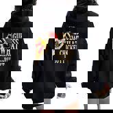 Guess What Chicken Butt Vintage Chicken Meme Women Oversized Hoodie Back Print