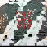 Candy Cane Christmas Coquette Holiday Christmas Women Bella Canvas T-shirt