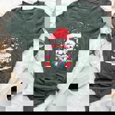 Santa Gnome Christmas Light Xmas For Boy Kid Bella Canvas T-shirt