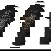 Fairycore Aesthetic Luna Moth Mushrooms Y2k Butterfly Grunge T-Shirt