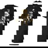 Teddy Bear Lifting Weights Gym Workout Animal T-Shirt