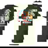 Mele Kalikimaka Hawaii Santa Hawaiian Christmas T-Shirt
