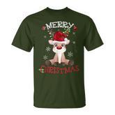 Merry Christmas Reindeer Xmas Family Women T-Shirt
