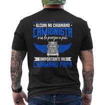 IMage T-Shirt Evoluzione Camionista - Regalo Divertente Per Mestieri E Trasporti - 100% Cotone Oeko-Tex