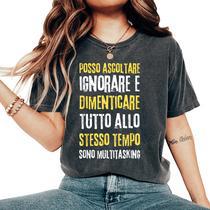 Funny T-Shirt Girl Anxiety Soap Frasi Simpatiche T-Shirt