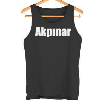 Akpinar Familie Nachname Türkisch Stolz Türkei Tank Top - Geschenkecke