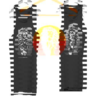 Animal King Crown Lion Tank Top - Monsterry