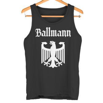 Ballmann Deutscher Nachname Familie Nachname Deutschland Tank Top - Geschenkecke