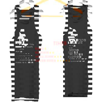 BBQ Beer Drinking Timer Barbecue Pitmaster Dad Tank Top - Monsterry