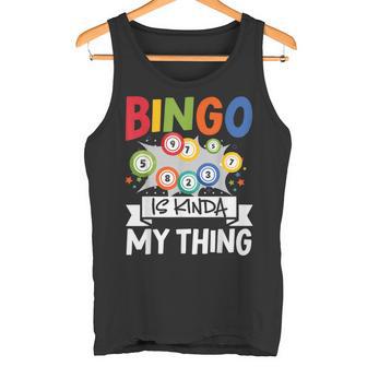 Bingo Ist Irgendwie Mein Ding Lustiges Glücksspiel Tank Top - Geschenkecke