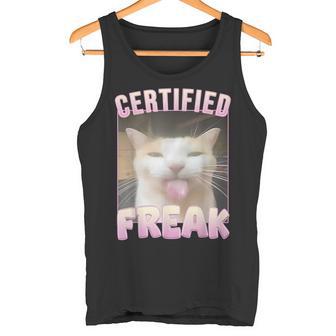 Cat Certified Freak Tank Top - Geschenkecke